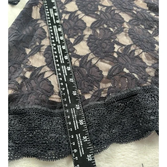 Free People Lacey Affair Lace Cutout Mini Dress in Black Size XS RETAIL $168 - Picture 15 of 15
